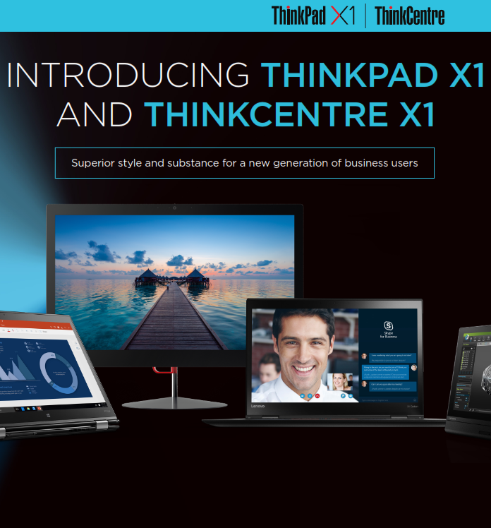 Introducing ThinkPad X1 and ThinkCentre X1