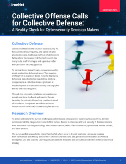 Collective Offense Calls for Collective Defense