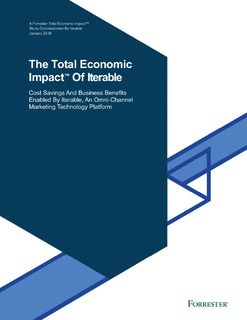 The Total Economic Impact of Iterable™