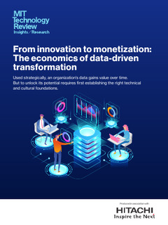 From the Innovation to Monetization: The Economics of Data-Driven Transformation