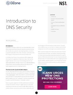 Introduction to DNS Security