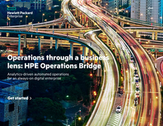 Operations Through a Business Lens: HPE Operations Bridge Technology Integrations