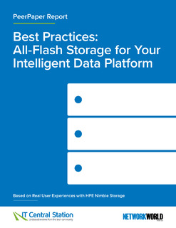 Best Practices: All-Flash Storage for Your Intelligent Data Platform