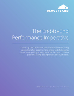 The End-to-End Performance Imperative