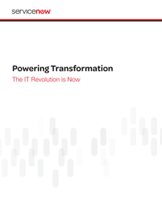 Powering Transformation: The IT Revolution is Now
