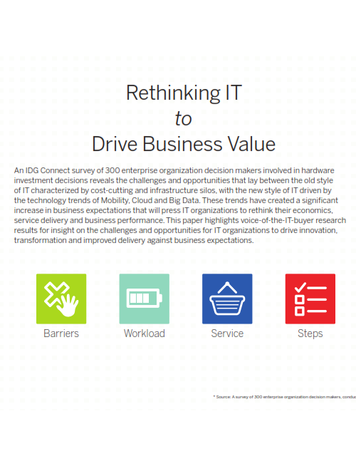 Rethinking IT to Drive Business Value
