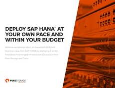 Deploy SAP Hana at your own pace and within your budget