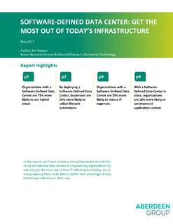 Software-Defined Data Center: Get the Most Out of Today’s Infrastructure