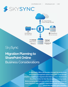 Migration Planning to SharePoint Online