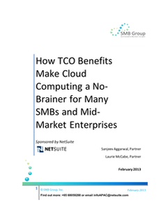 How TCO Benefits Make Cloud Computing a No-Brainer for Many SMBs and Mid-Market Enterprises