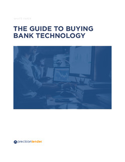 The Guide to Buying Bank Technology