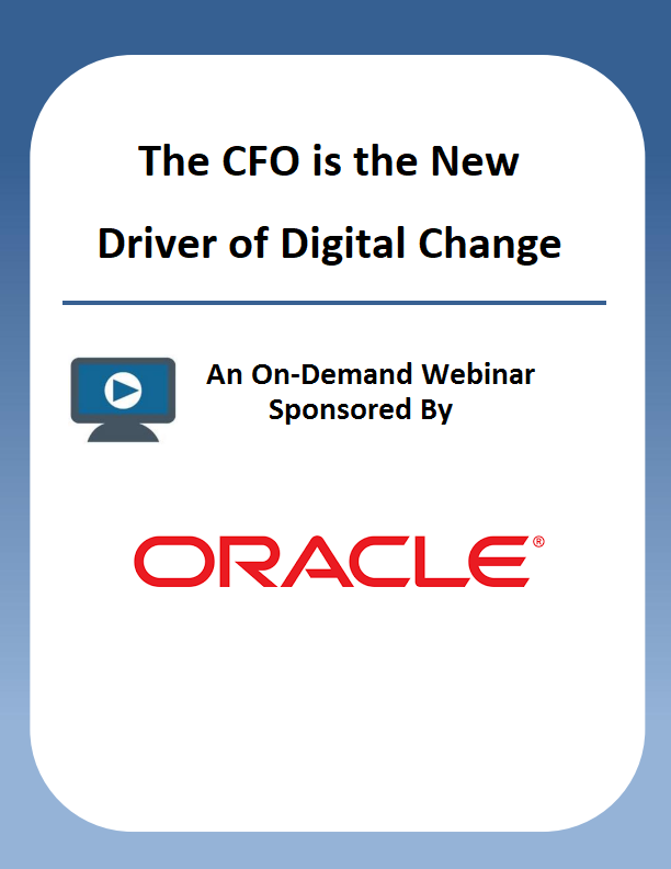 The CFO is the New Driver of Digital Change