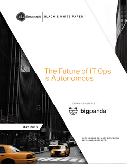The Future of IT Ops is Autonomous