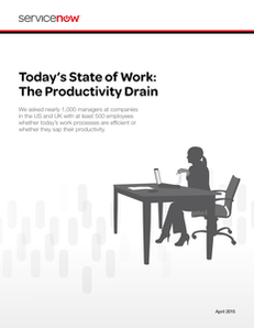 Today’s State of Work The Productivity Drain