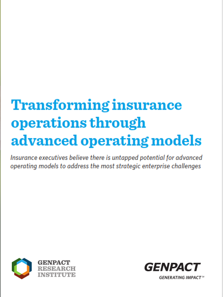 Transforming Insurance Operations Through Advanced Operating Models
