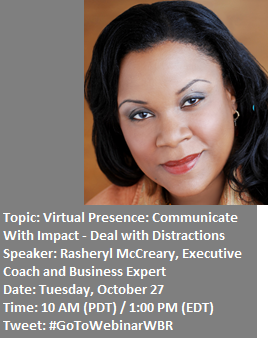 Virtual Presence: Communicate With Impact – Deal with distractions