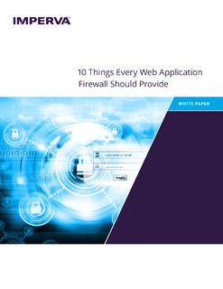 10 Things Every Web Application Firewall Should Provide
