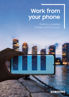 Work From Your Phone: Making Scalable Mobile Working Easy