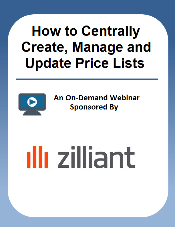 How to Centrally Create, Manage and Update Price Lists