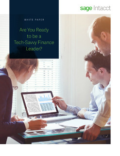 Are You Ready to be a Tech-Savvy Finance Leader?
