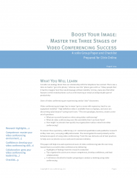 Boost Your Image: Master the Three Stages of Video Conferencing Success
