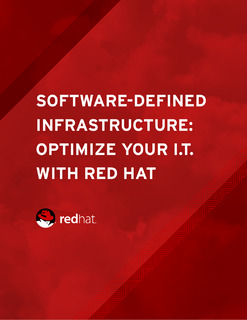 Software-Defined Infrastructure: Optimize Your IT with Red Hat