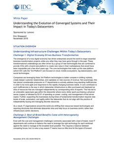 Understanding the Evolution of Converged Systems and Their Impact in Today’s Datacenters
