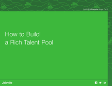 How to Build a Rich Talent Pool