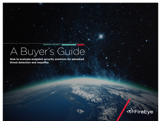 Endpoint Security: A Buyer’s Guide