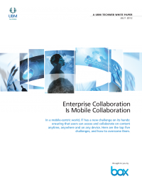 Enterprise Collaboration is Mobile Collaboration