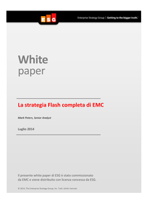 EMC’s Comprehensive Flash Strategy