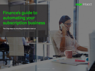 Finance’s Guide to Automating Your Subscription Business