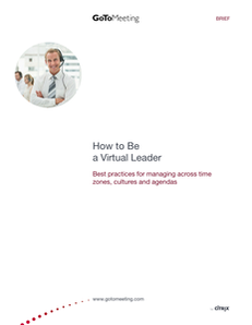 How to be a Virtual Leader