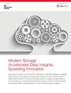 Modern Storage Accelerates Data Insights, Speeding Innovation
