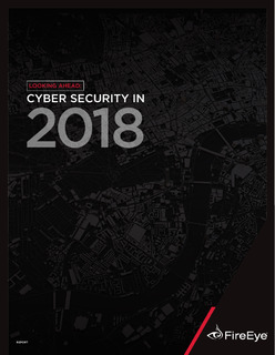 Cyber Security in 2018