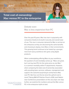 Total Cost of Ownership: Mac Versus PC in the Enterprise