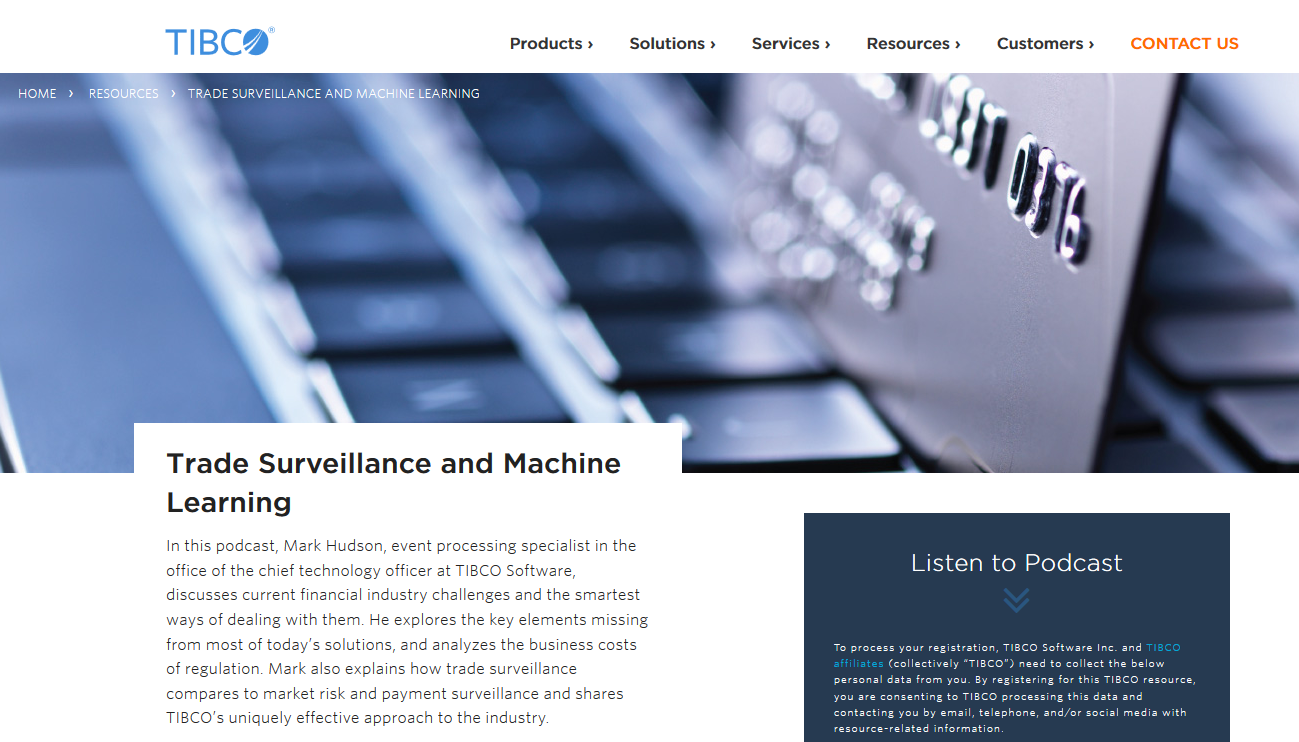 Trade Surveillance and Machine Learning