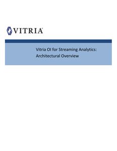 Architectural Overview: Operational Intelligence for Streaming Analytics
