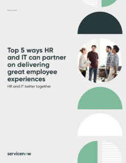 Top 5 Ways HR and IT Can Partner to Deliver Great Employee Experiences