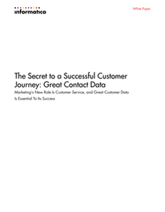 The Secret to a Successful Customer Journey: Great Contact Data