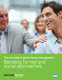 The next step in performance management: Blending formal and social approaches