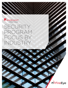 Security Program Focus by Industry