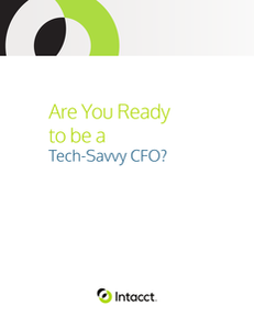Are You Ready to Be a Tech Savvy CFO?