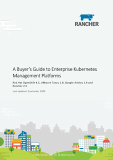 A Buyer’s Guide to Enterprise Kubernetes Management Platforms
