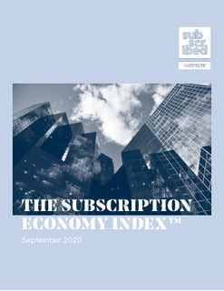 The Subscription Economy Index™