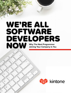 We’re All Software Developers Now