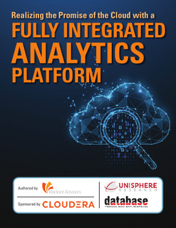 Realizing the Promise of Cloud with a Fully Integrated Analytics Platform