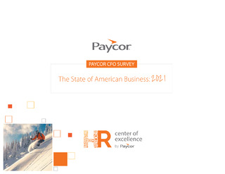 Paycor CFO Survey The State of American Business: 2021
