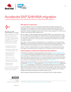Accelerate SAP S/4HANA Migration