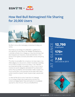 How Red Bull Reimagined File Sharing for 20,000 Users